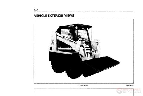 toyota skid steer service manual|2sdk7 skid steer repair manual.